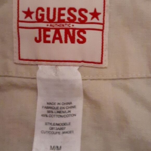 🤩 Guess Y2K‎ vintage tan jacket 🤩 2 for $20 - Picture 2 of 8